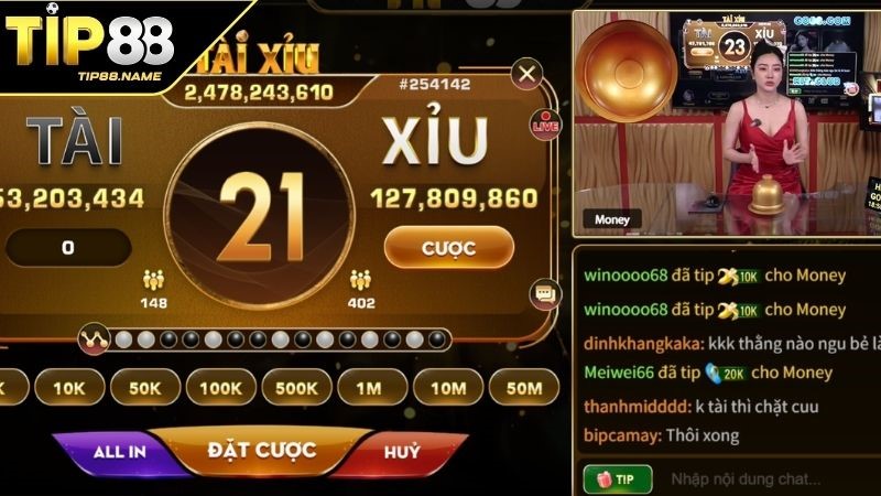 Cách chơi Tài Xỉu live TIP88 Cách chơi Tài Xỉu live TIP88