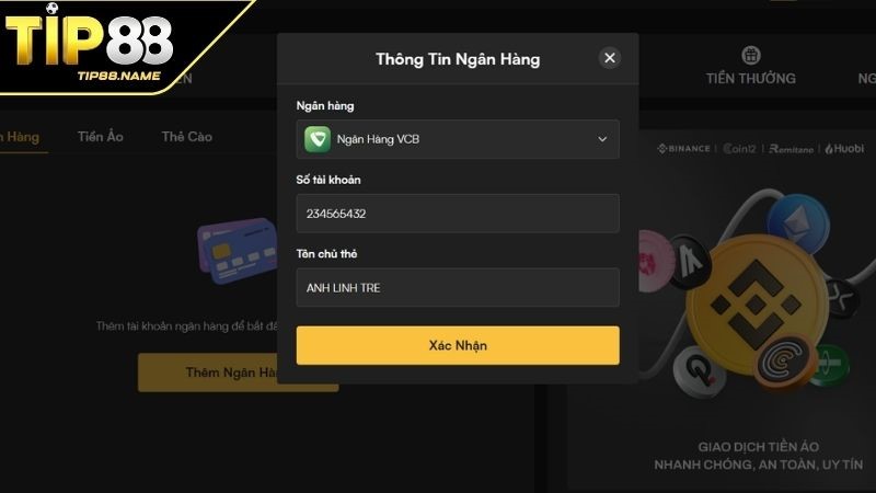 Điều kiện để rút tiền Tip88 thành công Điều kiện để rút tiền Tip88 thành công
