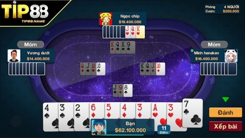 Khái quát về game bài phỏm TIP88 Khái quát về game bài phỏm TIP88