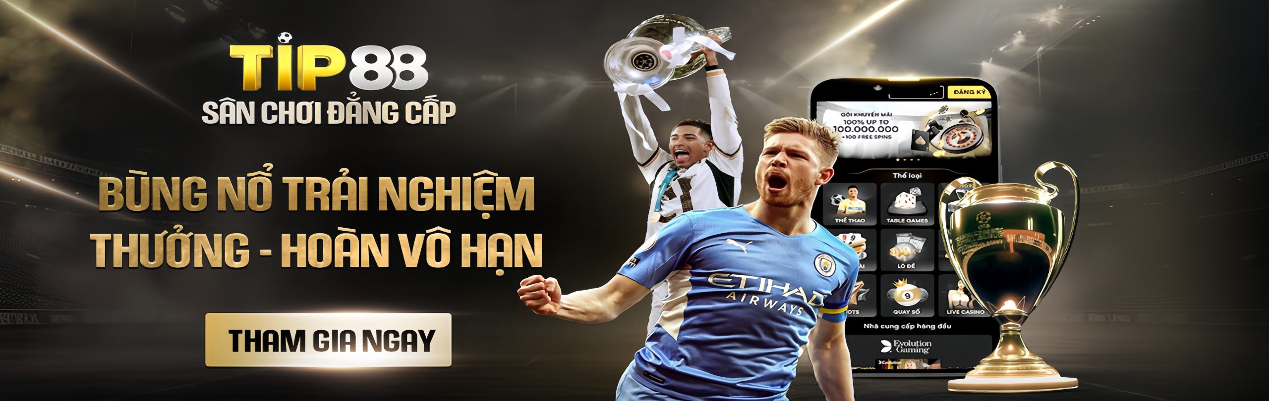 Khuyen mãi TIP88 hoan tra vo tan