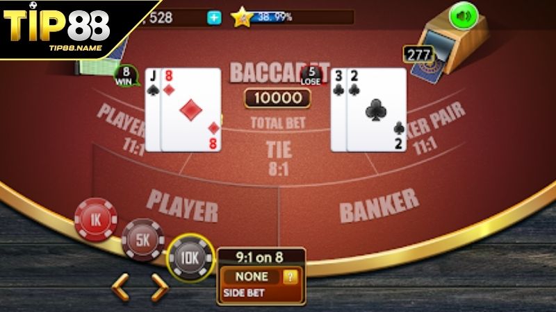 Luật rút lá bài thứ ba trong Baccarat TIP88 Luật rút lá bài thứ ba trong Baccarat TIP88