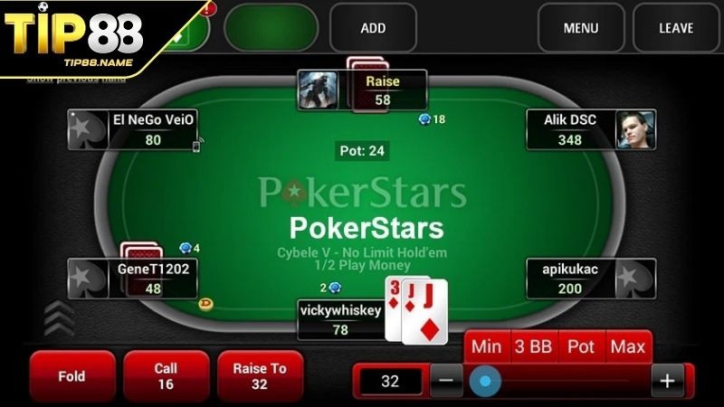 Bí quyết nâng cao xác suất thắng khi chơi Poker TIP88 Bí quyết nâng cao xác suất thắng khi chơi Poker TIP88